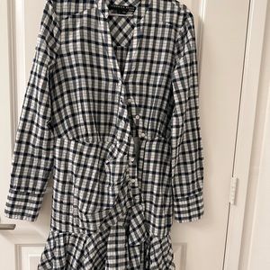 Veronica Beard plaid dress